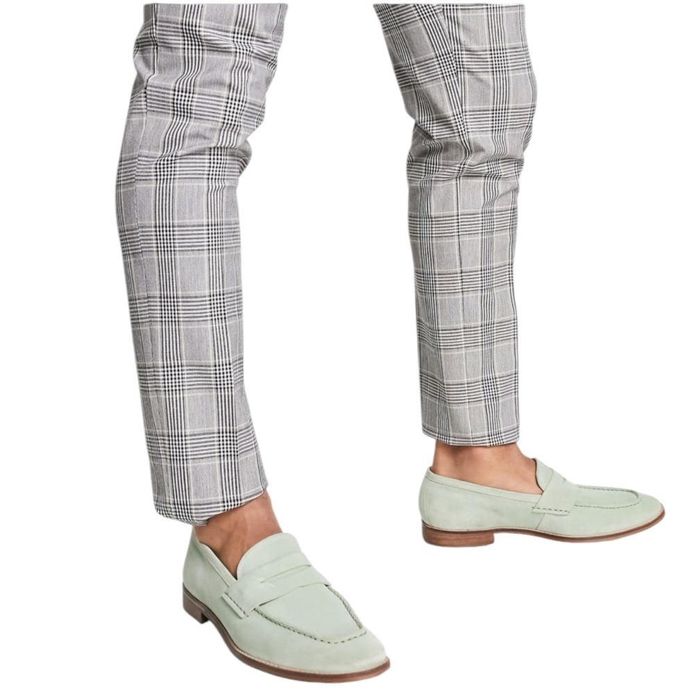 ASOS Mint Green Loafers Size Size 8 -- NEW W/O BOX - Picture 3 of 11